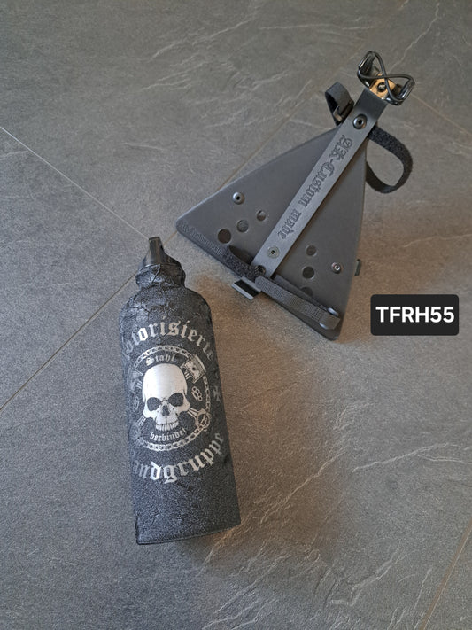 Suzuki Savage LS650 (Tank-)Flasche & Rahmenhalter Mot. Randgruppe