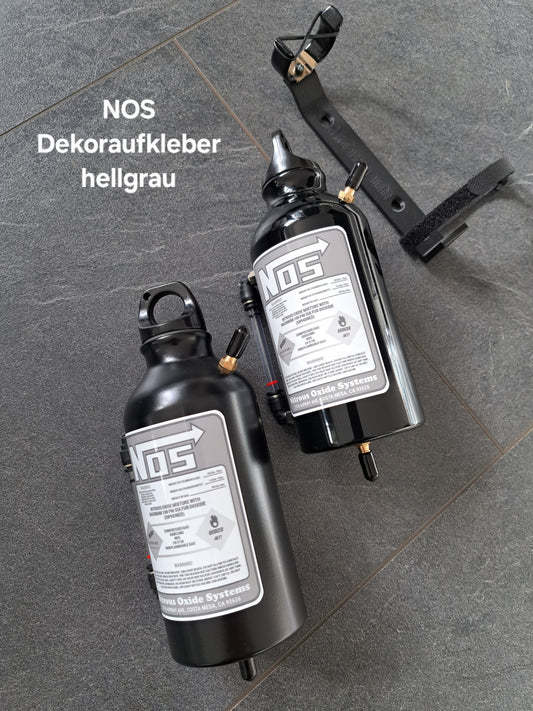 Ausgleichsbehälter NOS "Black-Edition" Dekoraufkleber hellgrau