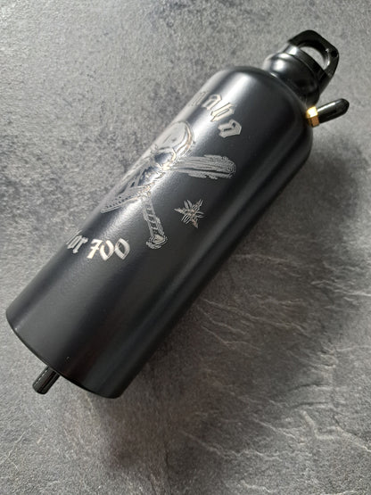 Ausgleichsbehälter Raptor700 Totenkopf & verst. Raptor-Halter SET