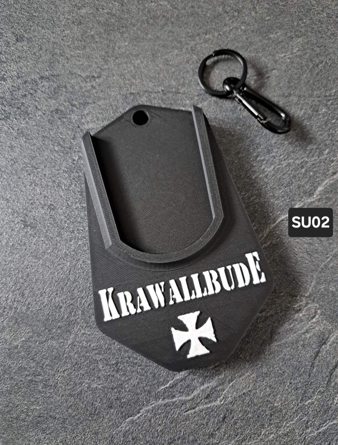 Seitenständer Unterlage Ständer Auflage Krawallbude Eis. Kreuz  Grösse:S