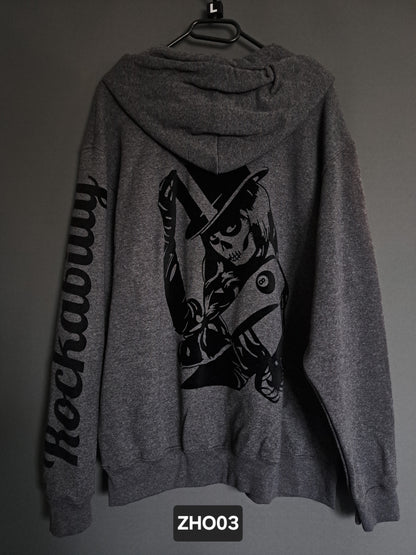 Zip-Hoodie Rockabilly