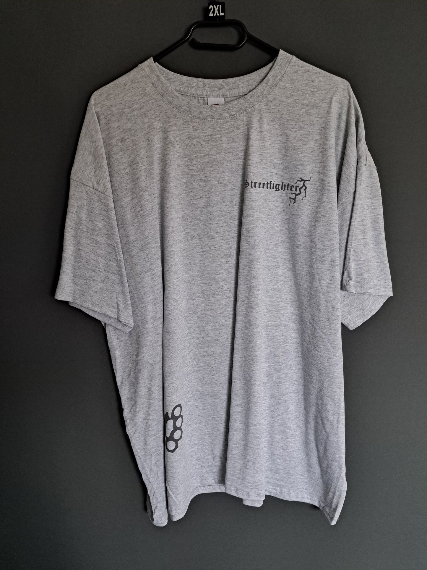 T-Shirt Streetfighter Schlagring Klagt nicht,kämpft!