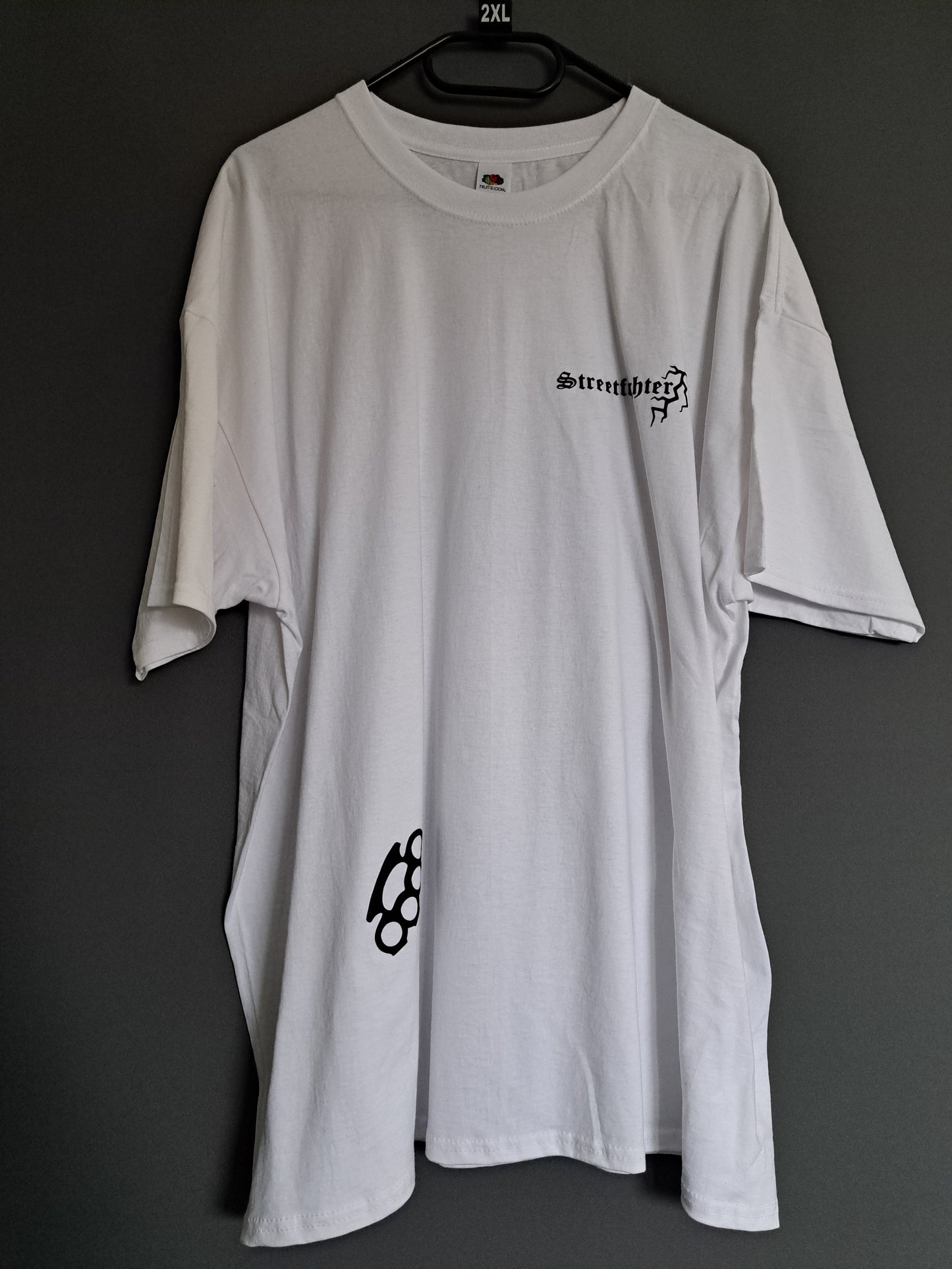T-Shirt Streetfighter Schlagring Klagt nicht,kämpft!