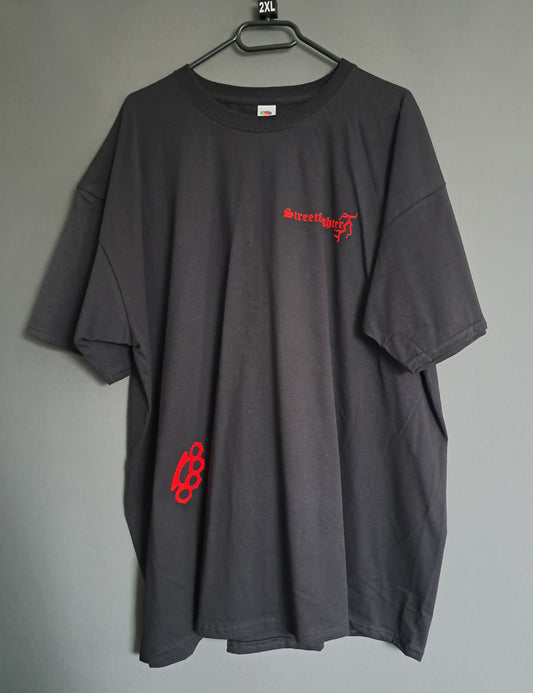 T-Shirt Streetfighter Schlagring Klagt nicht, kämpft!