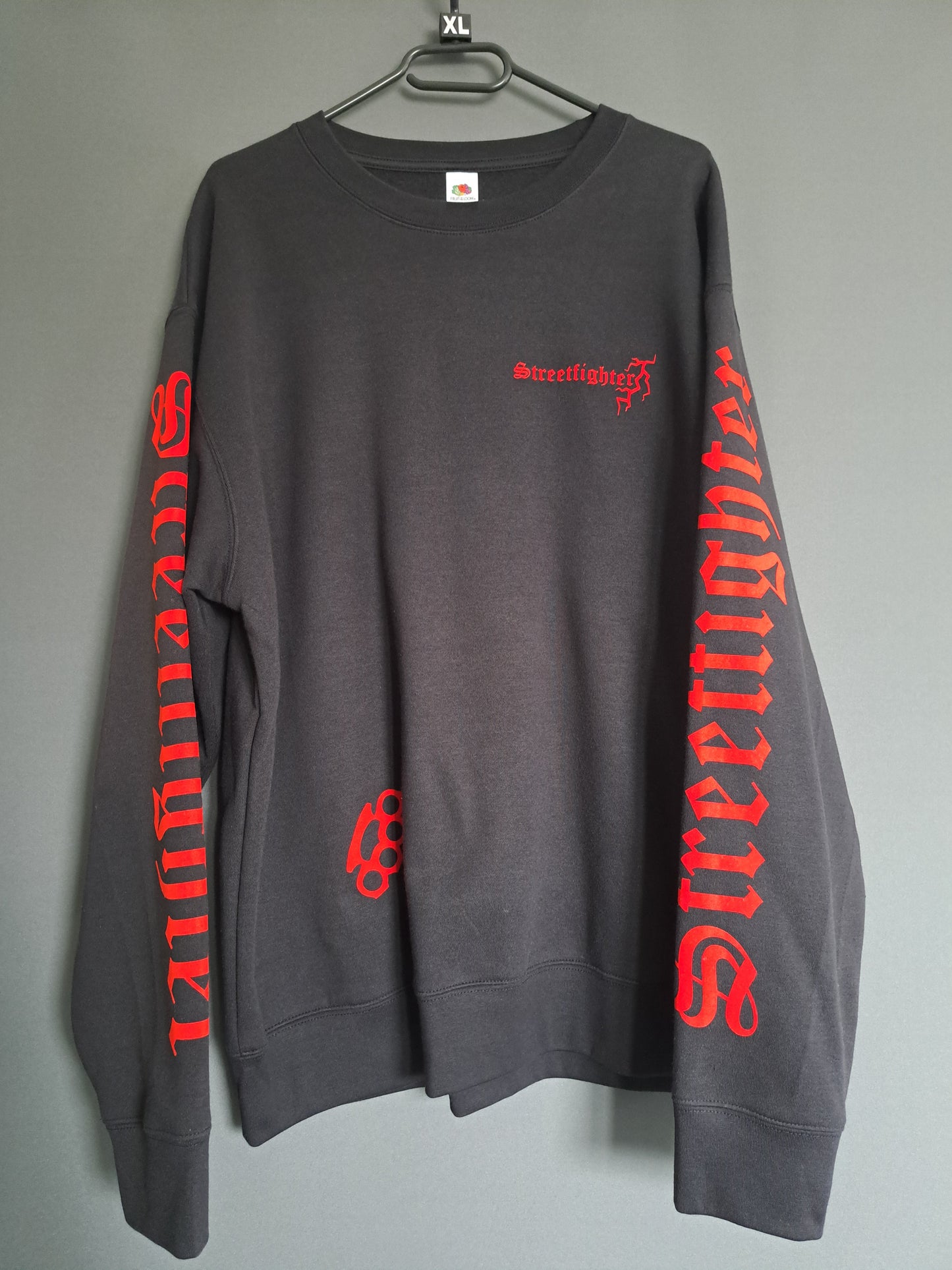 Pullover Streetfighter Schlagring Klagt nicht,kämpft!