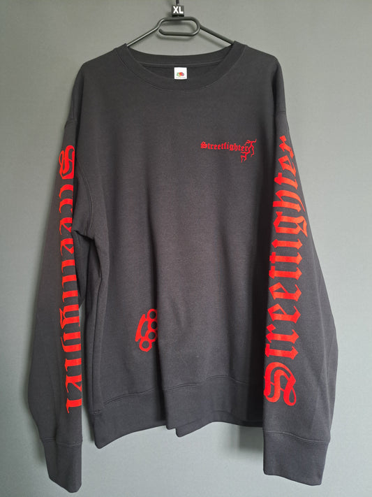 Pullover Streetfighter Schlagring Klagt nicht,kämpft!