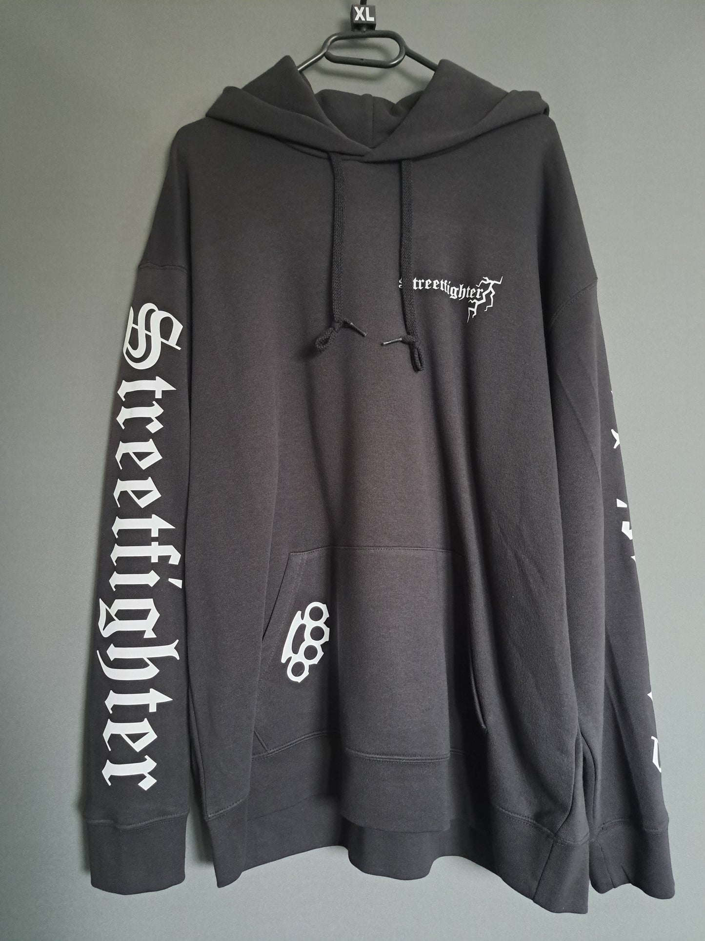 Hoodie Streetfighter Schlagring Klagt nicht,kämpft!