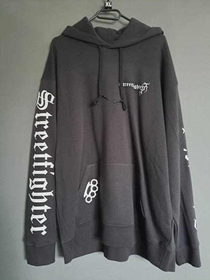 Hoodie Streetfighter Schlagring Klagt nicht,kämpft!