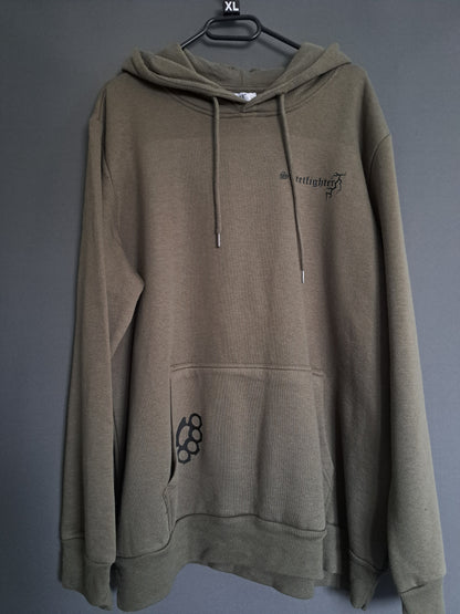 Hoodie Streetfighter Schlagring Klagt nicht,kämpft!