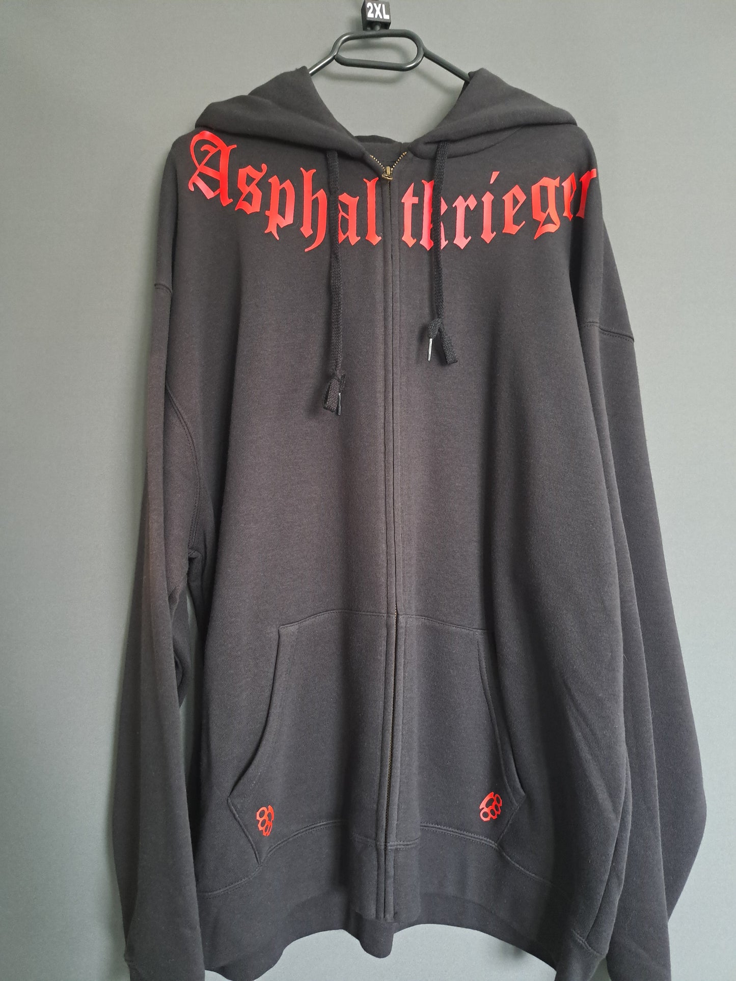 Zip-Hoodie Asphaltkrieger Jage nicht...