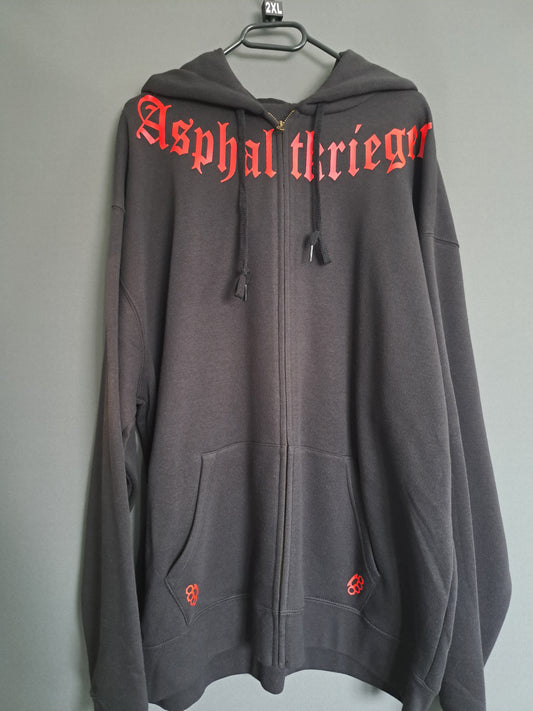 Zip-Hoodie Asphaltkrieger Jage nicht...