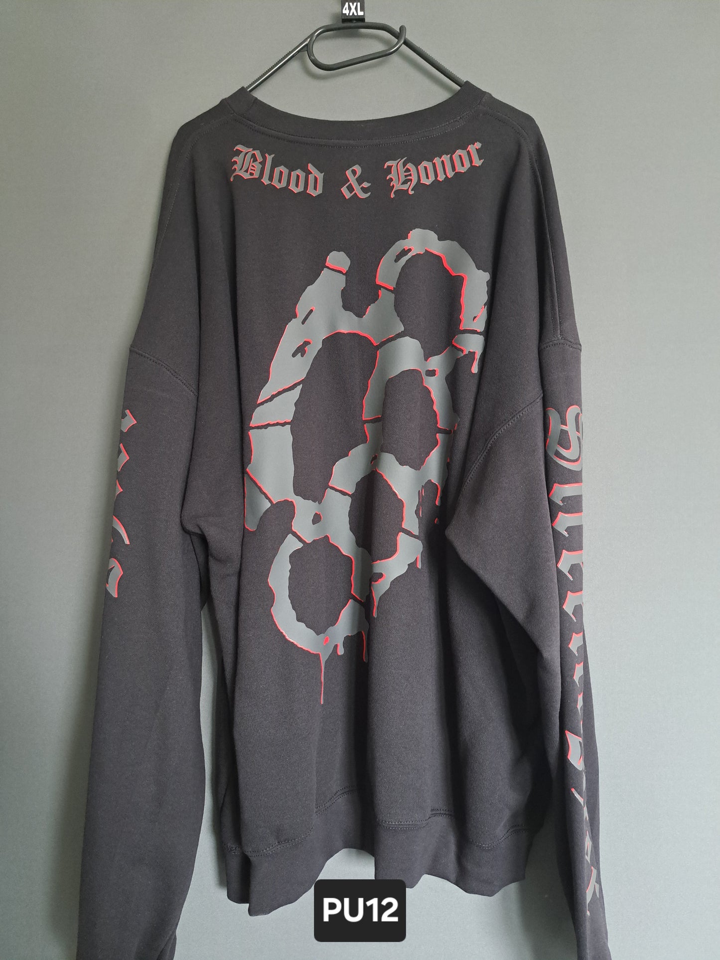 Pullover SF Schlagring blutig Blood & Honor