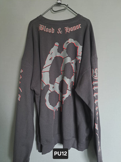Pullover SF Schlagring blutig Blood & Honor