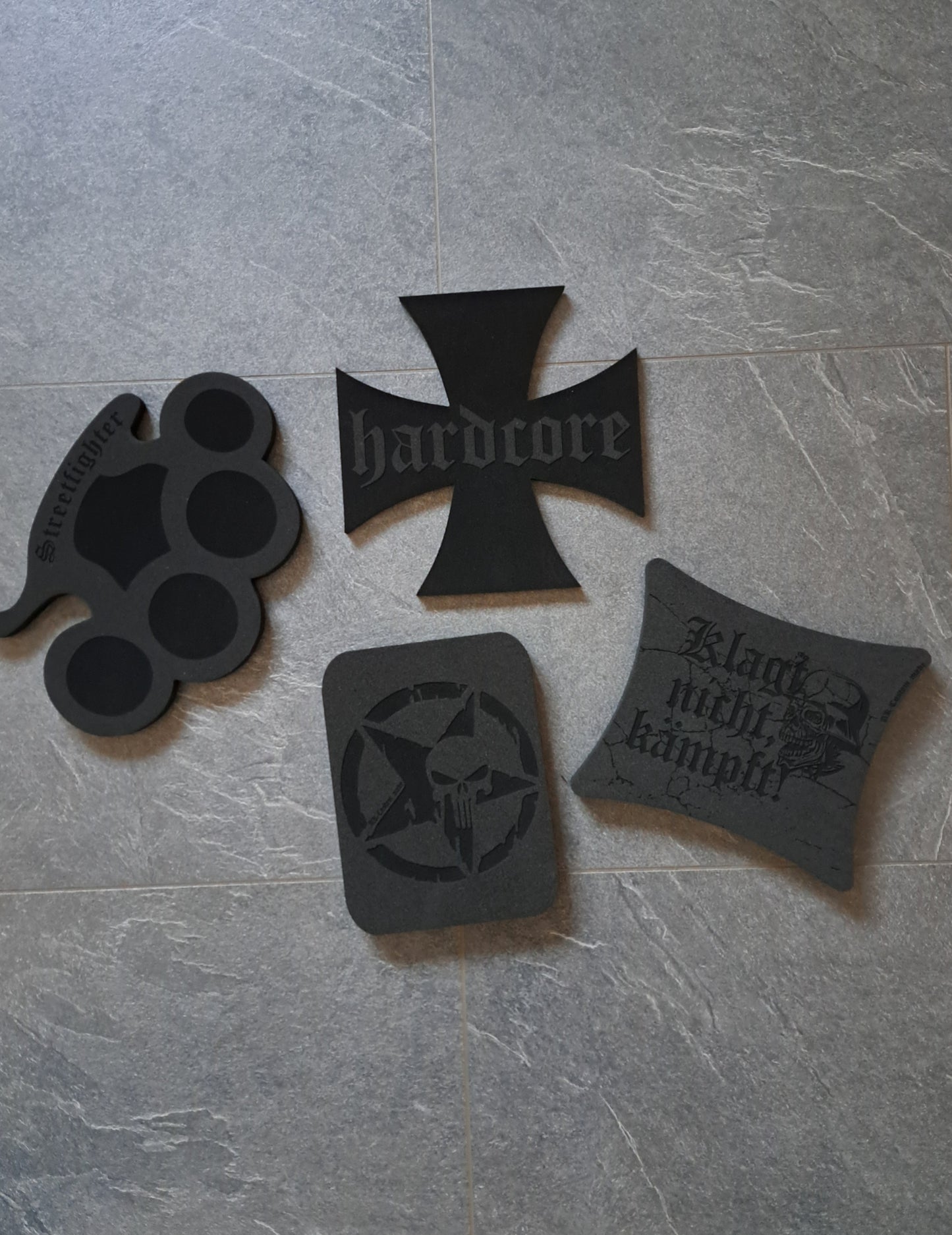 Sitzpad/Sitzplatte Eis. Kreuz hardcore Moosgummi 8mm