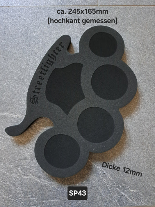 Sitzpad/Sitzplatte SF Schlagring Moosgummi 12mm