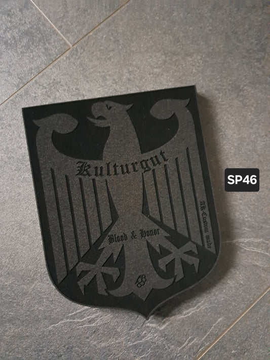 Sitzpad/Sitzplatte Adler Kulturgut Moosgummi 15mm