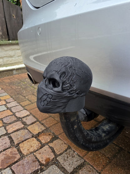 AHK Abdeckung SKULL Bandana Schlagring