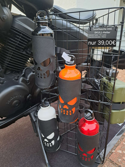 SKULL-Halter & (Tank-) Flasche