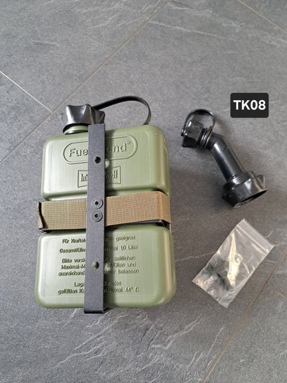 Tankkanister 1000ml (M) inkl. Universalhalter Dekor ARMY