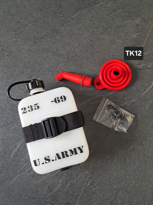 Tankkanister 500ml (S) inkl. Universalhalter Dekor ARMY