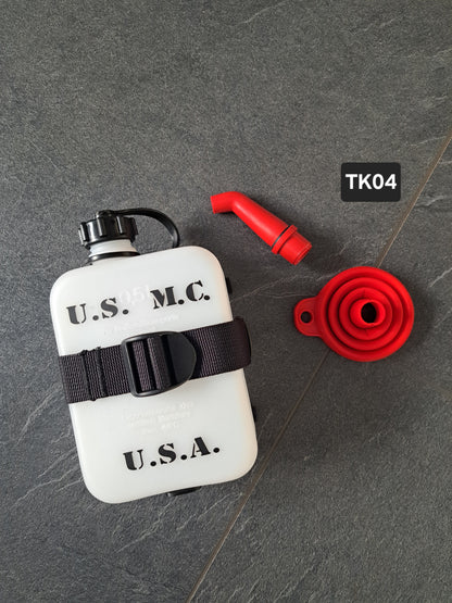 Tankkanister 500ml (S) inkl. Universalhalter Dekor U.S. M.C. U.S.A.