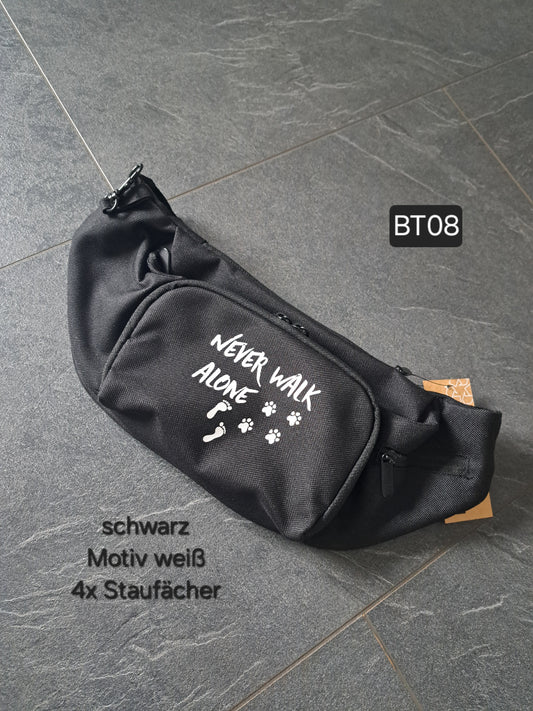 Bauchtasche Never walk alone