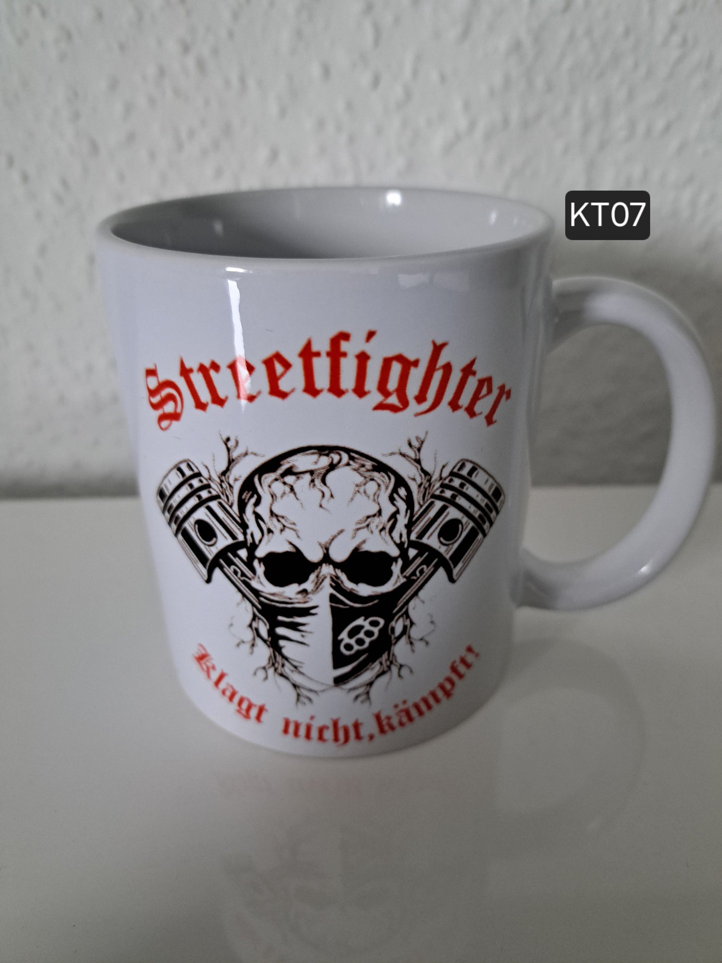 Kaffeetasse SF Klagt nicht,kämpft!