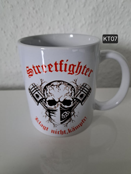 Kaffeetasse SF Klagt nicht,kämpft!