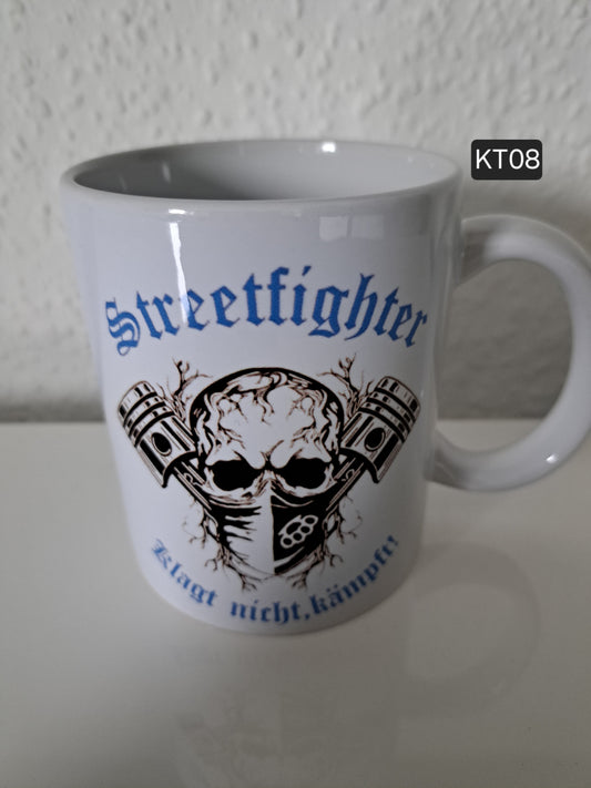 Kaffeetasse SF Klagt nicht,kämpft!