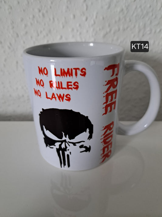 Kaffeetasse Punisher Free Rider
