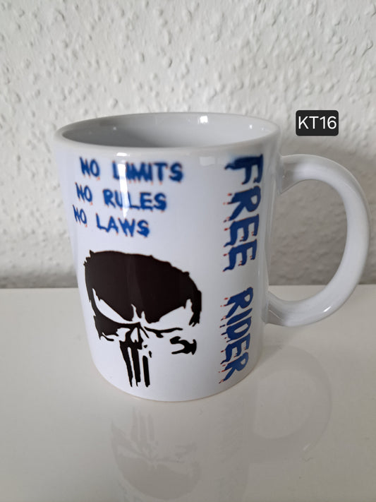 Kaffeetasse Punisher Free Rider