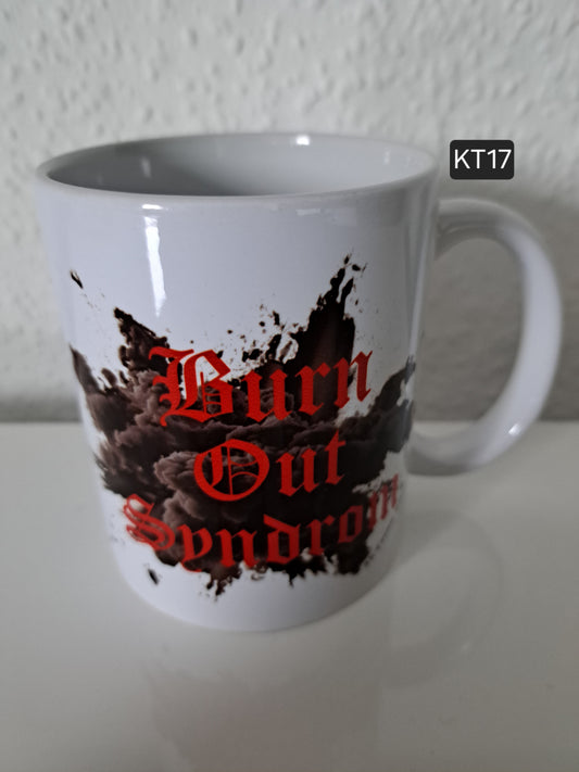 Kaffeetasse SF Burn Out Syndrom