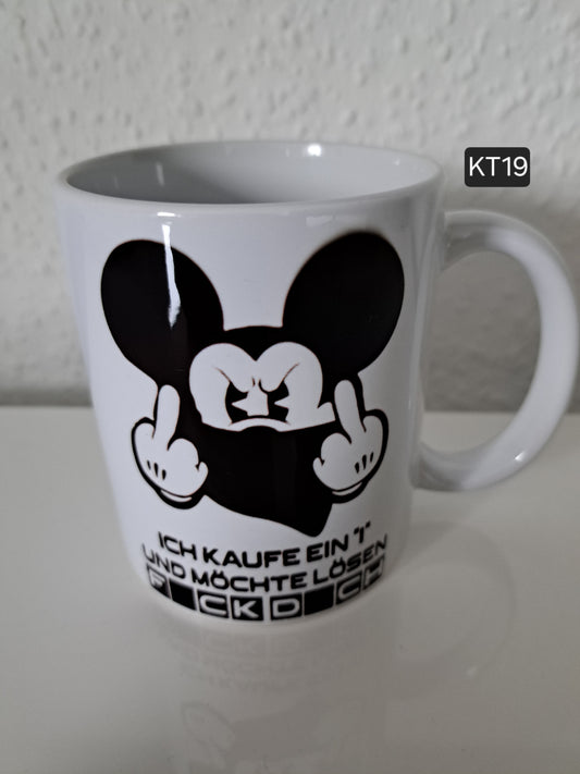 Kaffeetasse MM Ich kaufe ein I