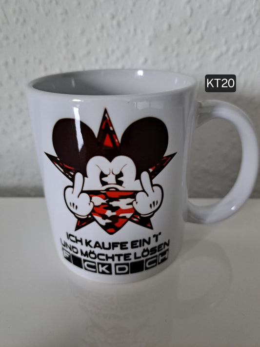 Kaffeetasse MM Ich kaufe ein I
