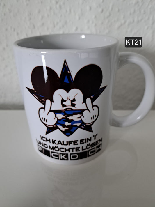 Kaffeetasse MM Ich kaufe ein I