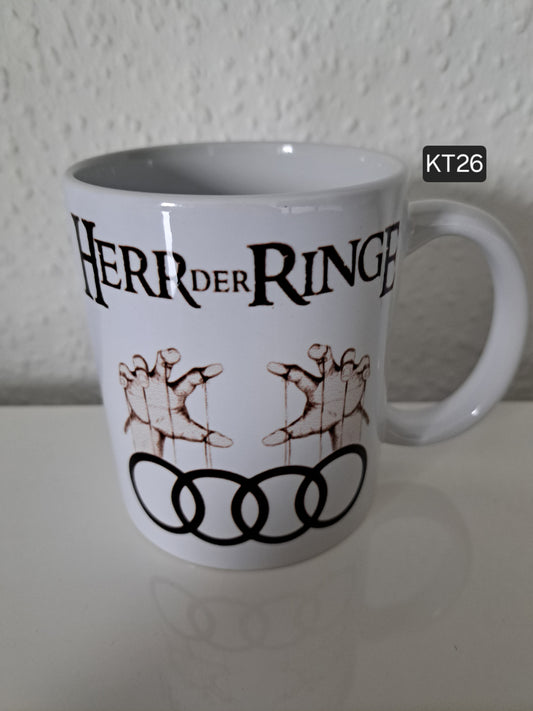 Kaffeetasse Herr der Ringe