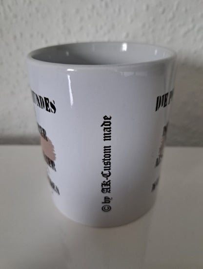 Kaffeetasse Die Pfote eines Hundes