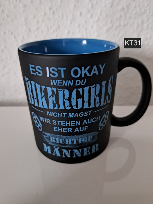 Kaffeetasse Bikergirls