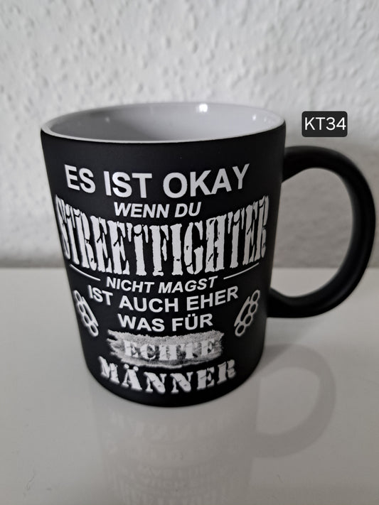 Kaffeetasse Streetfighter