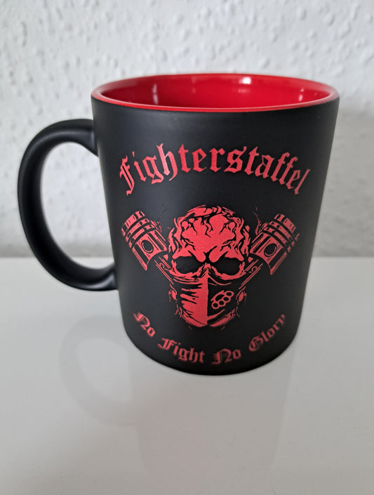 Kaffeetasse Fighterstaffel No Fight No Glory