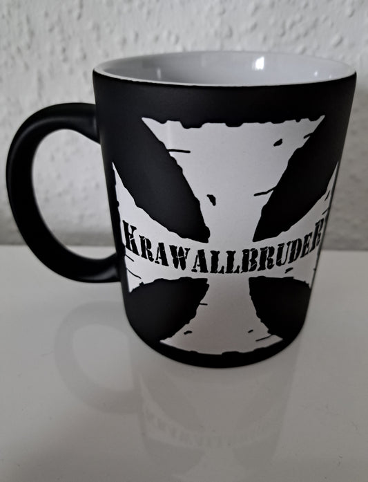 Kaffeetasse Krawallbruder Kreuz