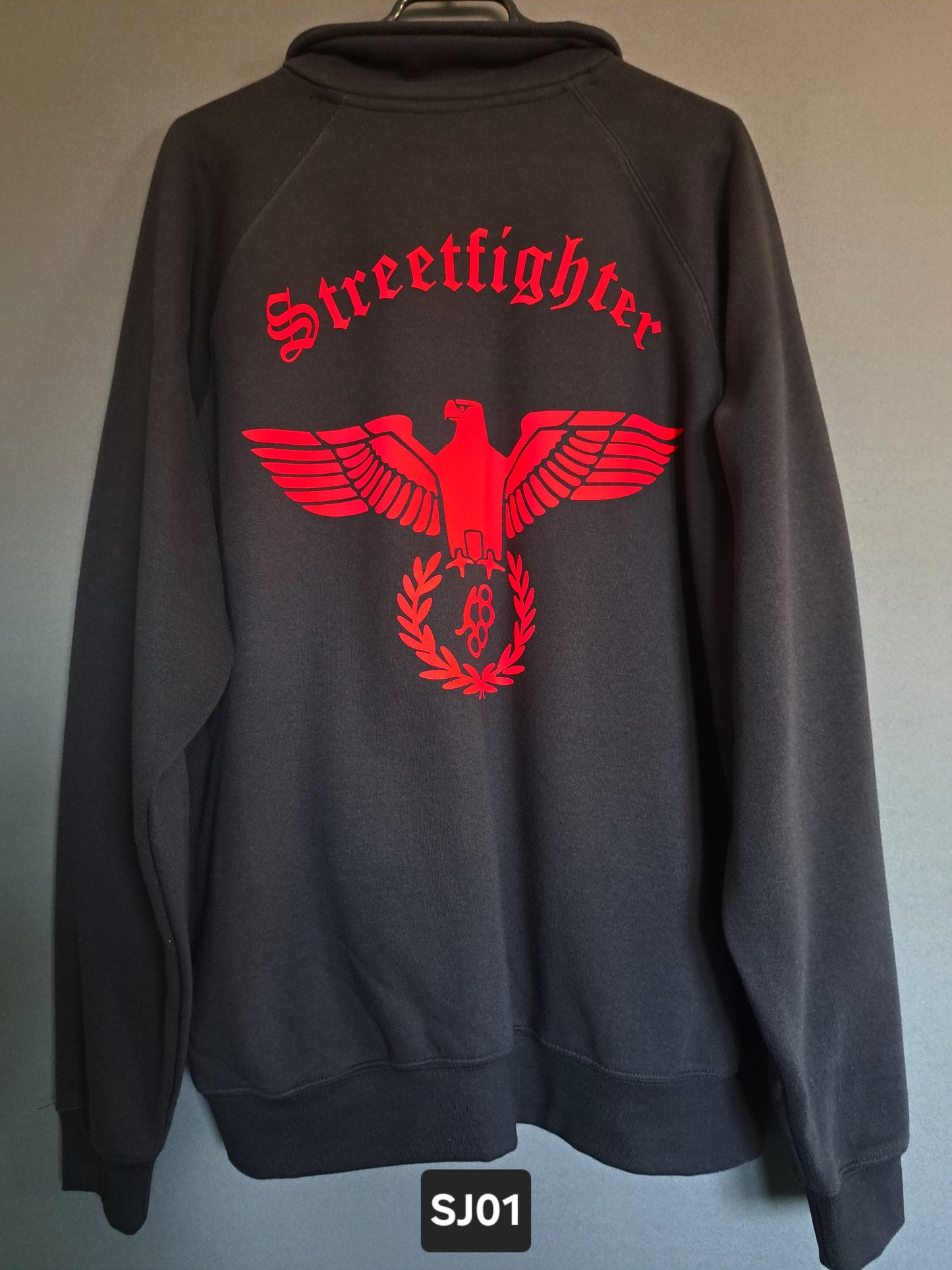 Sweatjacke Streetfighter Adler Schlagring