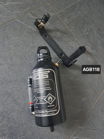 Ausgleichsbehälter "NOS-BLACK" Gravurdekor