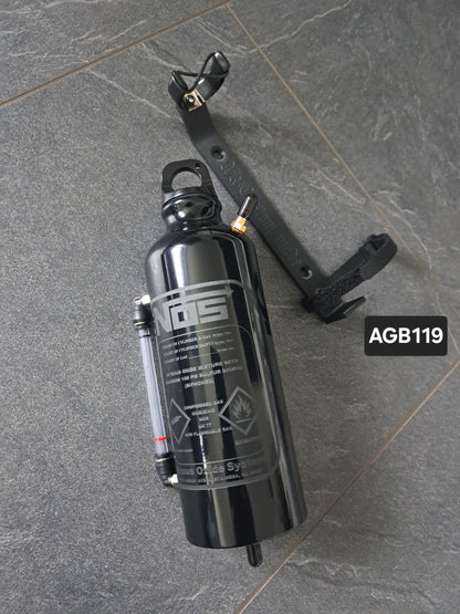 Ausgleichsbehälter "NOS-BLACK" Gravurdekor dezent