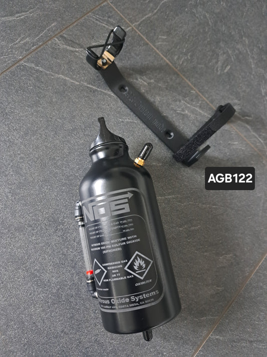 Ausgleichsbehälter "NOS-BLACK" Gravurdekor dezent