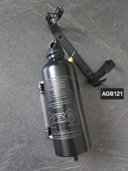 Ausgleichsbehälter "NOS-BLACK" Gravurdekor dezent