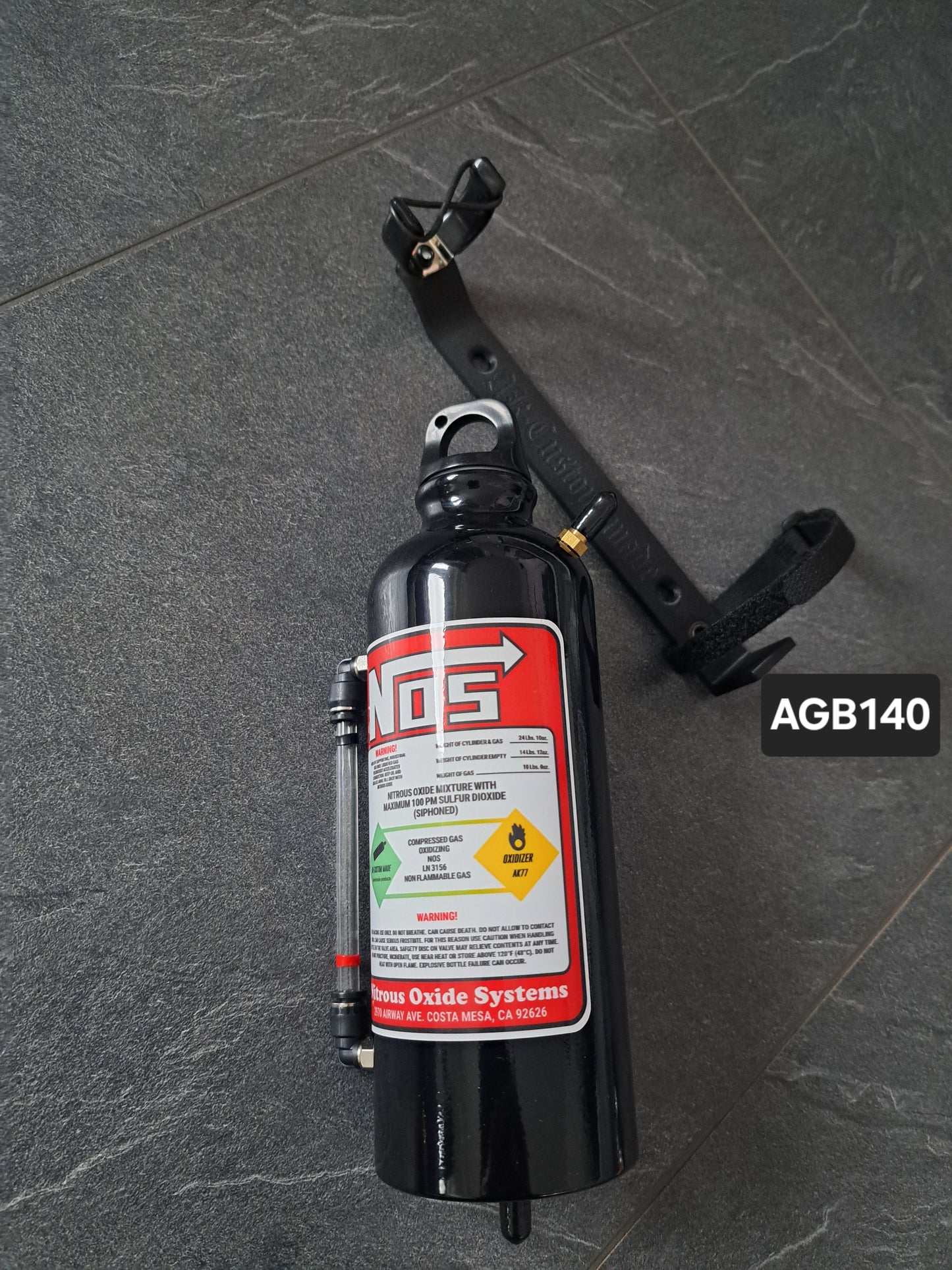 Ausgleichsbehälter NOS "Black-Edition" Dekoraufkleber