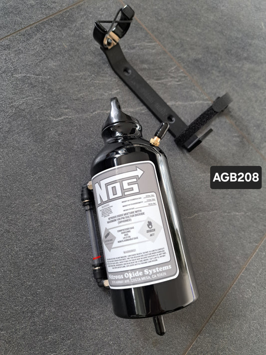 Ausgleichsbehälter NOS "Black-Edition" Dekoraufkleber hellgrau