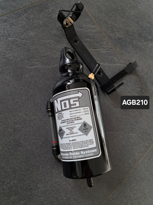 Ausgleichsbehälter NOS "Black-Edition" Dekoraufkleber grau