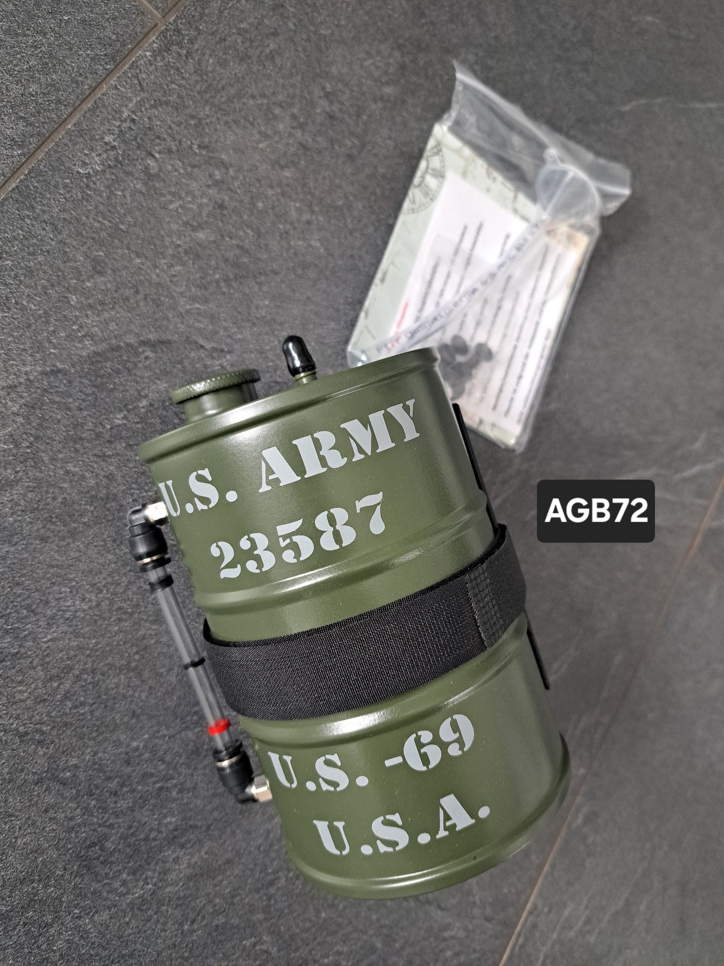 Ausgleichsbehälter Ölfass US-ARMY Style